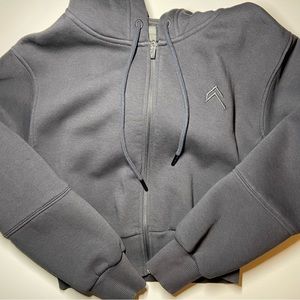 Oner Active Classic Lounge Zip Through Hoodie - Coal - M